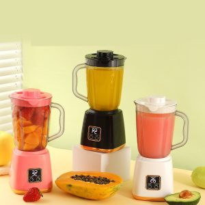 Blender Extracteur de Jus – 10 Lames Inox, Moteur Puissant, Écran Digital – H 23.5 cm
